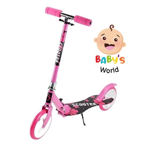 PATINETA XL NEGRA ROSA