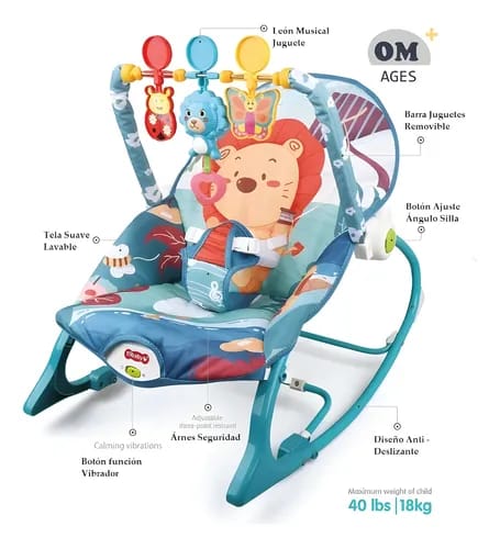 SILLA ROCKER LION KING