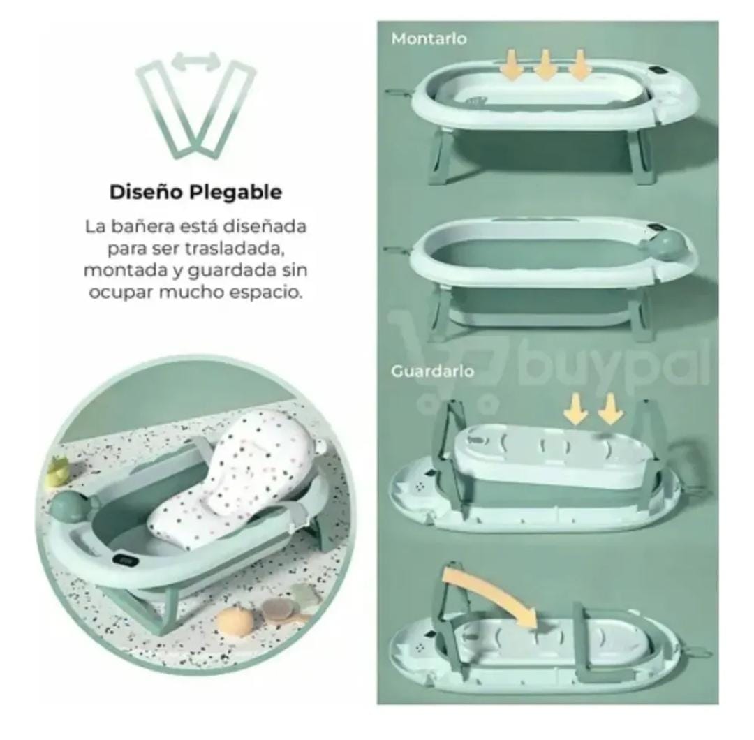 BAÑERA PLEGABLE BALLENA