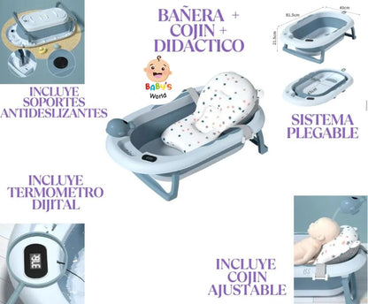 BAÑERA PLEGABLE BALLENA