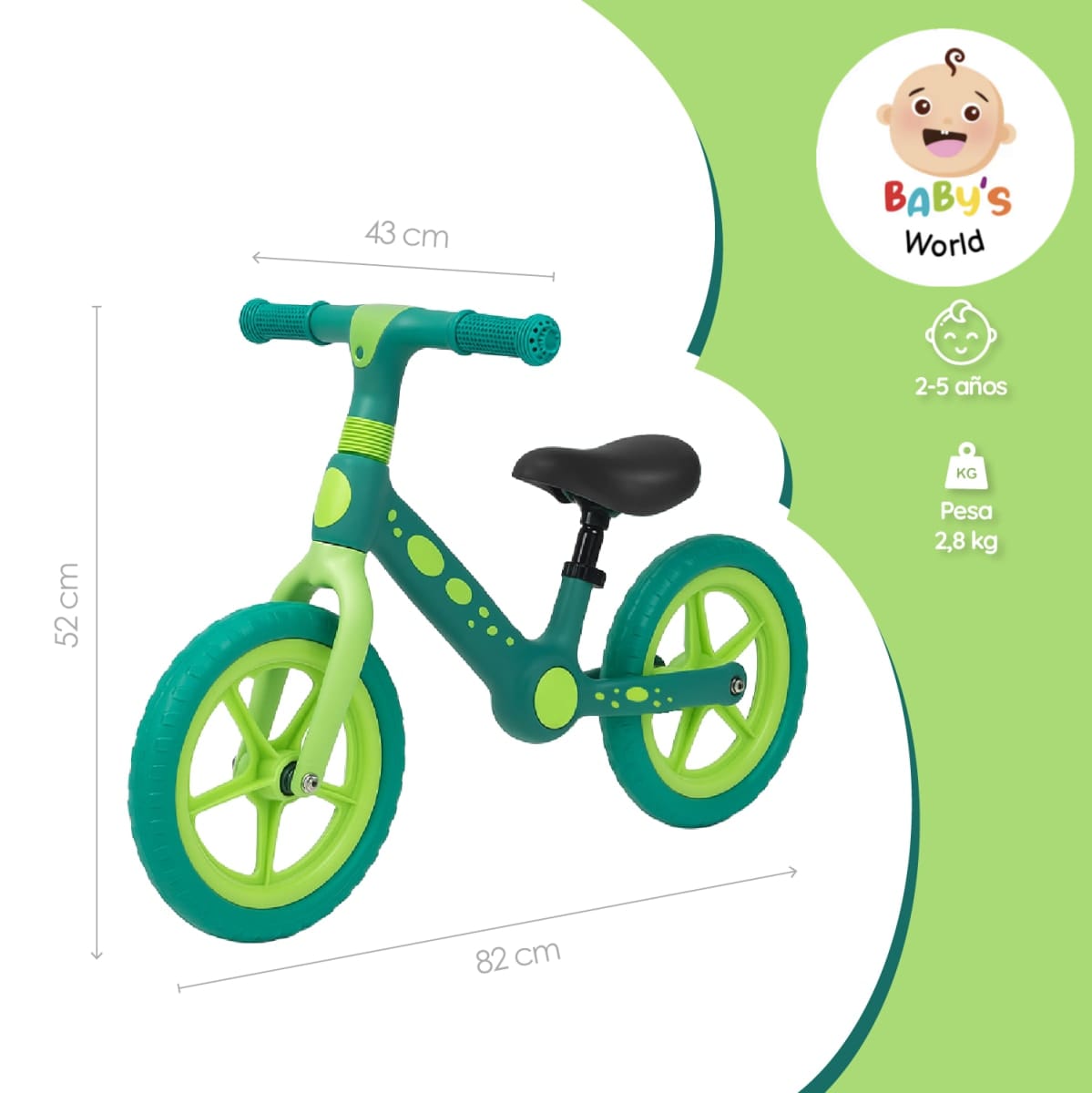 BICICLETA EQUILIBRIO DINO