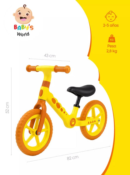 BICICLETA EQUILIBRIO DINO