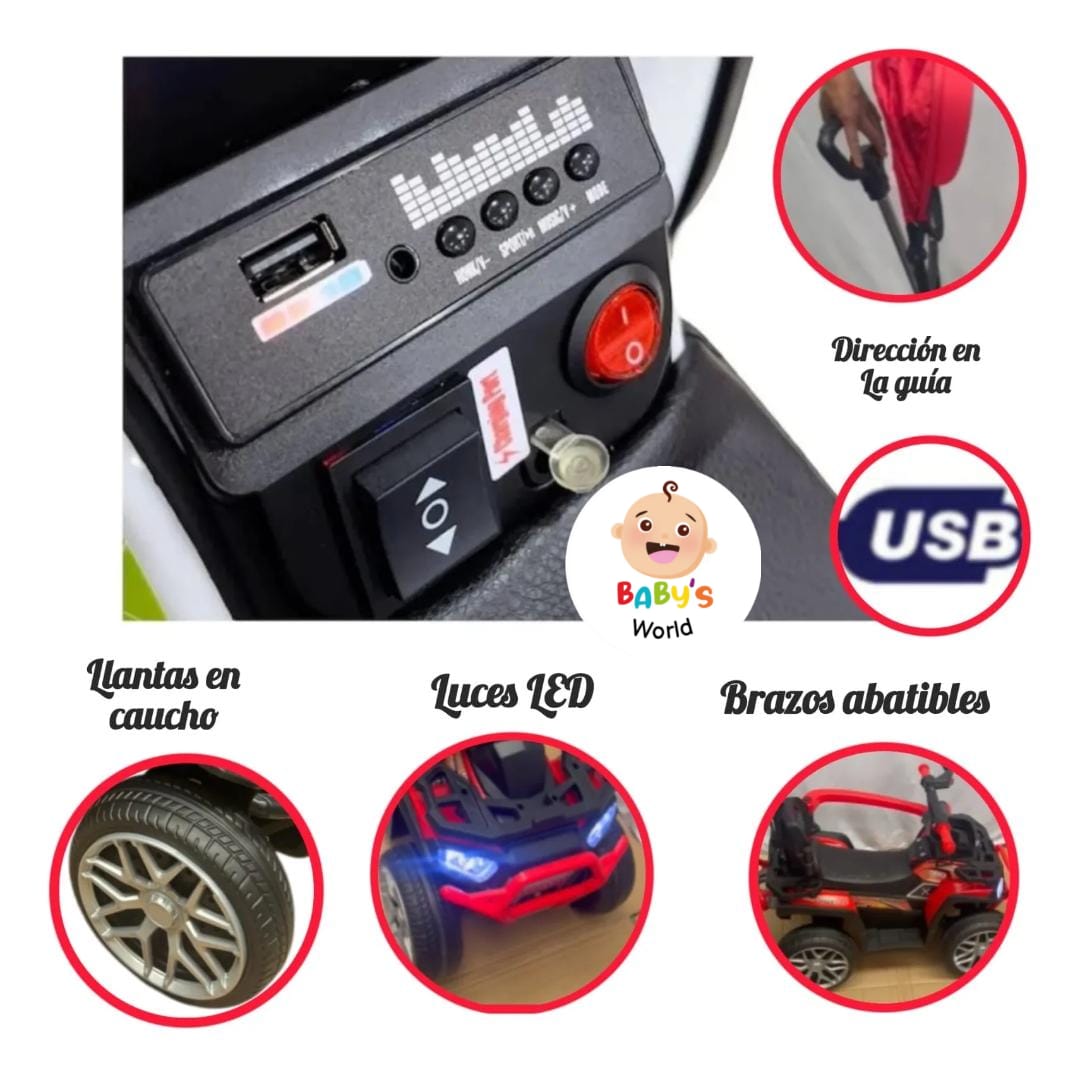 CUATRIMOTO ELECTRICA BT