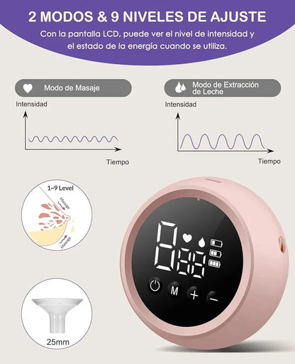 ESTRACTRO RECARGABLE DOBLE