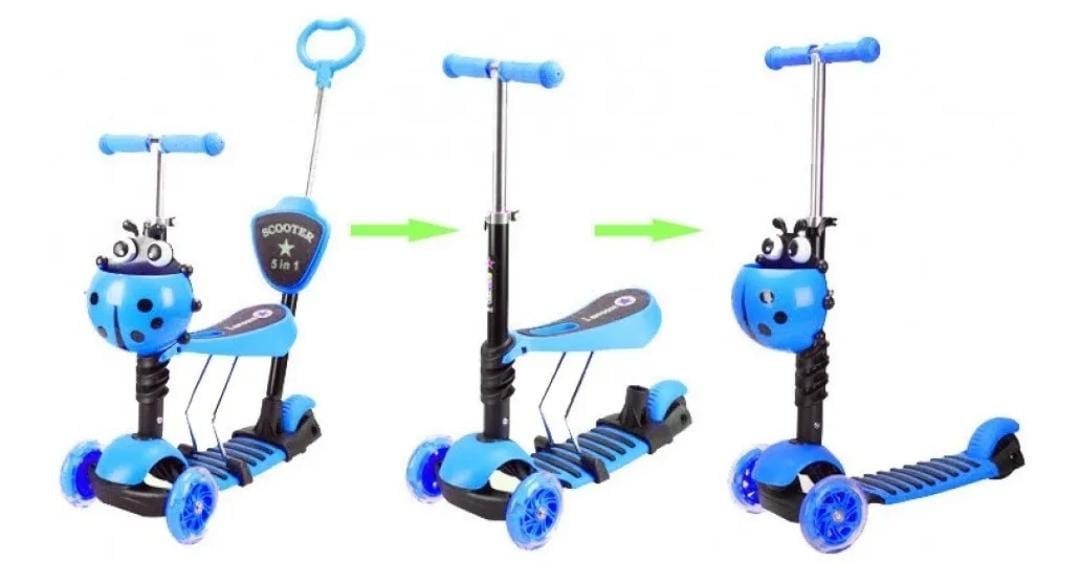 PATINETA 5 EN 1