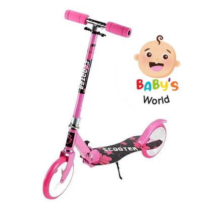PATINETA XL NEGRA ROSA