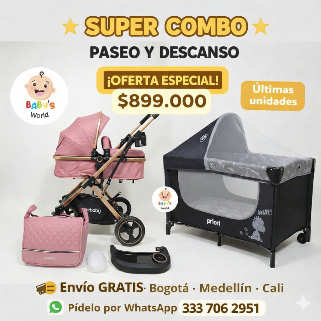 SUPER COMBO PASEO Y DESCANSO