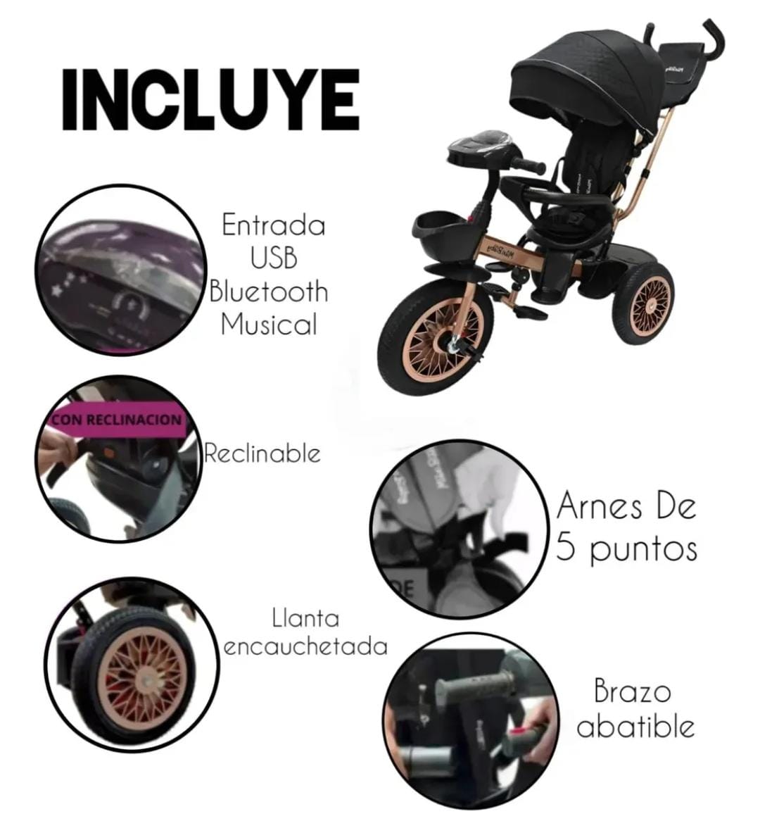 TRICICLO PASEADOR MAXY