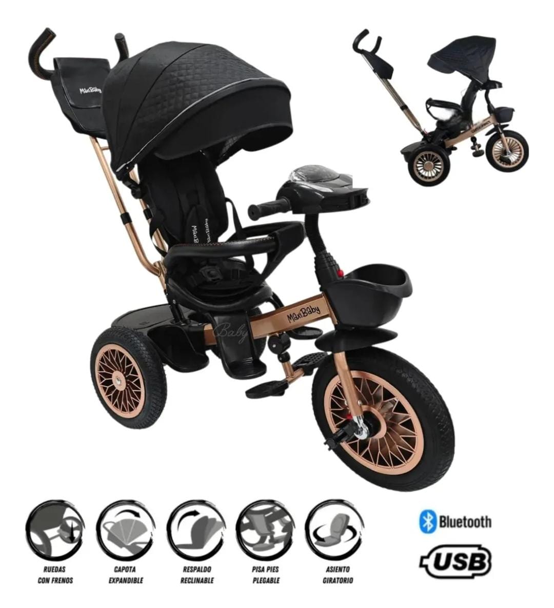TRICICLO PASEADOR MAXY