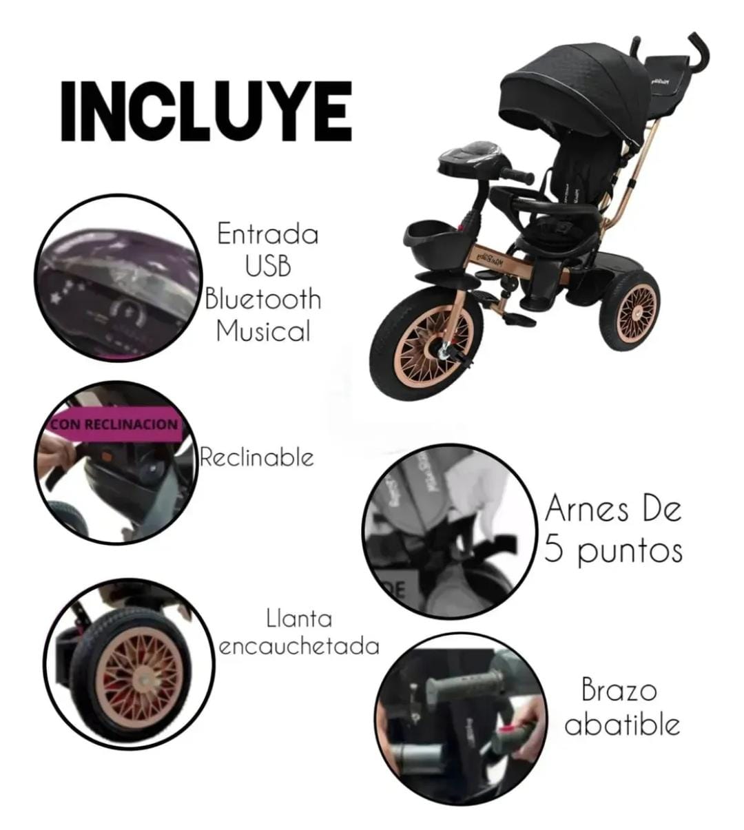 TRICICLO PASEADOR MAXY
