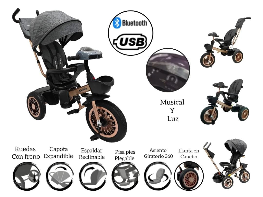 TRICICLO PASEADOR MAXY