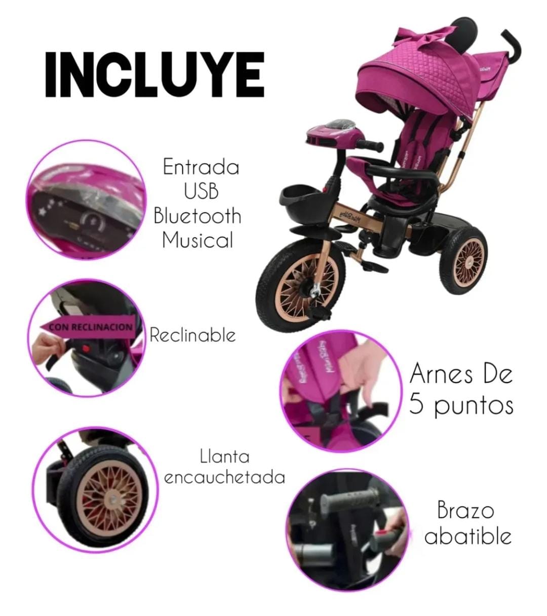 TRICICLO PASEADOR MAXY