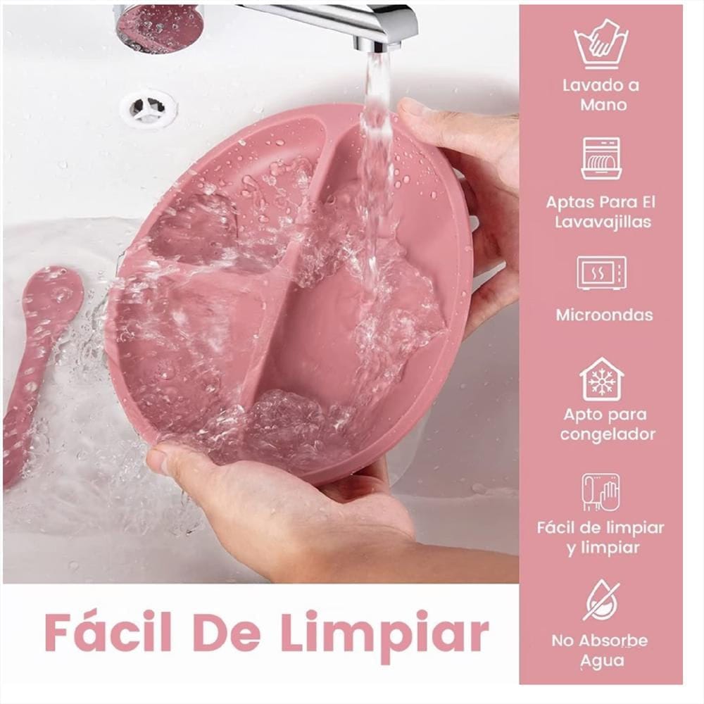 VAJILLA SILICONA 8 PIEZAS