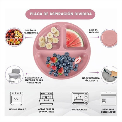 VAJILLA SILICONA 8 PIEZAS